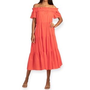 TRINA TURK CATTLEYA 2 DRESS NWT size XS in Slushie cottagecore coquette romantic